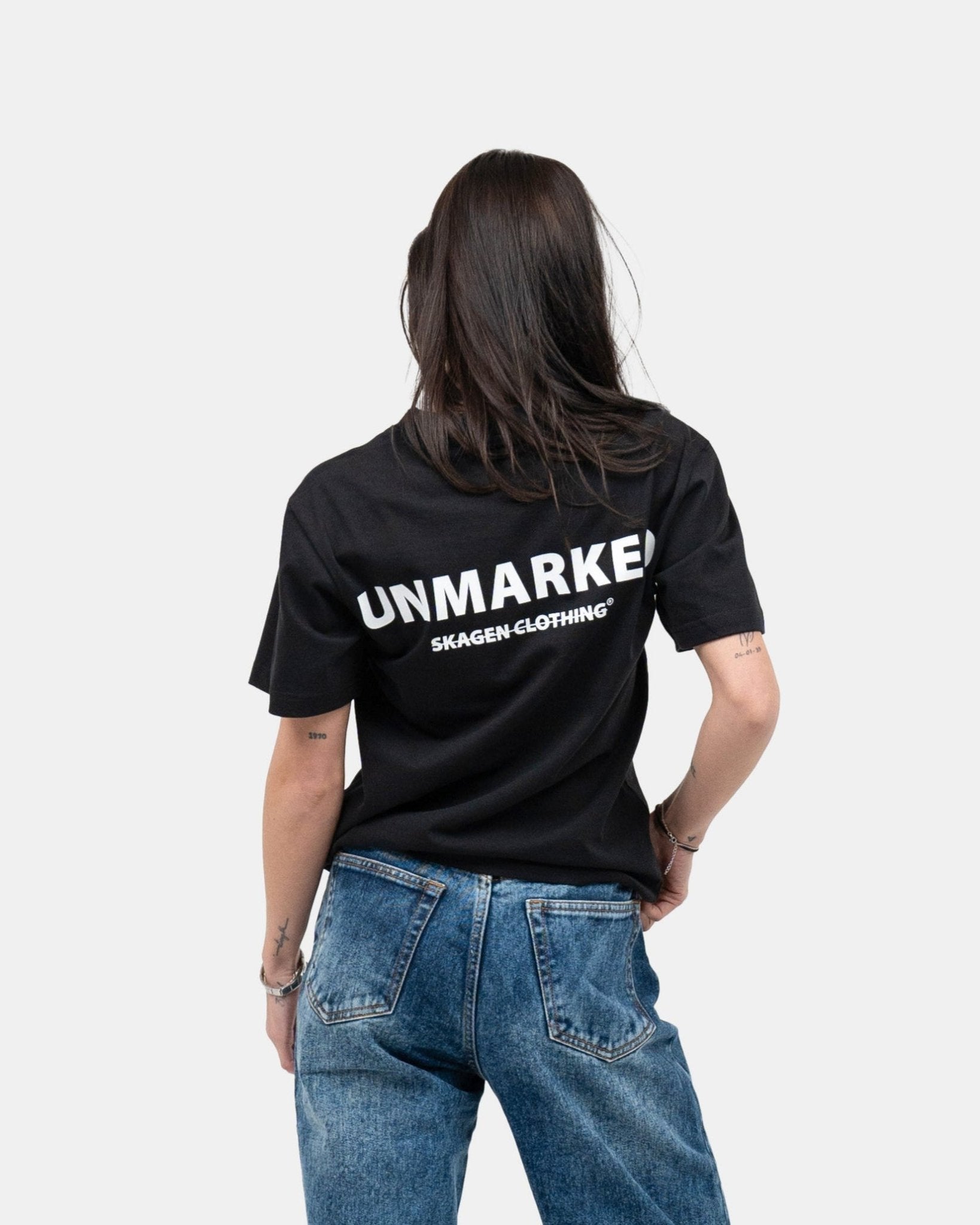 UNMARKED T-shirt Black | Skagen - clothing.dk